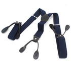 New Style Button Holes Link Men s Suspenders Adjustable Elastic Unisex Braces