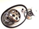 Transmission Clutch Rebuild Kit Variator Pulley Belt For Honda Helix Cn250 