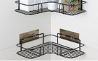 Shower Caddy Shelf Bathroom Corner Bath Storage Holder Organizer Triangular Rack