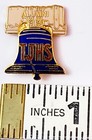 Vintage Thomas Jefferson High School Tjhs Liberty Bell Philadelphia Lapel Pin 