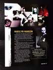 Afi Marilyn Manson Vintage Thailand Only 1 Color Page Mega Rare  