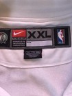Boston Celtics Nba Vintage Nike Button-down 2x Warm-up Jacket White   Green