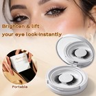 Magnetic Eyelashes Natural Look Wispy Reusable W applicator No Glue Hold All Day