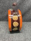 Vintage Reese s Peanut Butter Cup Tin  Round W  Handle  4 Mini Cups On Each Side