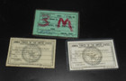 2 - Geneva Convention Id Cards   Armed Forces Liberty Pass 1967 Vietnam Era