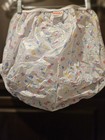 Playskool Baby Diaper Cover Training Pants White Multicolor Print Size M