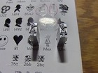 Vintage Letterpress Press Metal Print Block Mexican Spanish Figure New