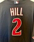 Authentic Aaron Hill Game-worn Arizona Diamondbacks Jersey     Signed   Coa