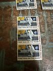 1969 First Man On The Moon Stamp Lot Of 7 Vintage