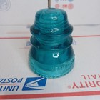 Hemingray No 42 Glass Insulator Predrilled For Diy Lamp Restoration Antique Vtg