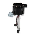 Accel 59107k Ready To Run Hei Black Cap Distributor-no Coil Chevy V8 Hei