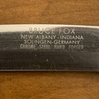 Vintage German Made Hand Forged Bruce Fox Charging Bull Knife