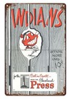 1951 Baseball Program  Metal Tin Sign The Home Decor Store