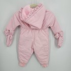 Beatrix Potter Baby Quiltex Vintage Snowsuit Pink Quilted 12 Months
