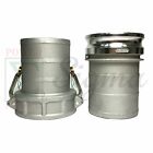 Sigma E600 600c 6  Aluminum Female Male Camlock Hose Barb Coupler Adapter  clamp