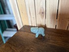 Carved Green Stone Elephant Figurine Aventurine Serpentine Decor