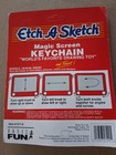 Vintage Etch A Sketch Magic Screen Keychain