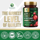 Apple Cider Vinegar Capsules Immune  digestion  Metabolism Support-120 Capsules-