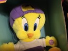 Vintage Tweety Plush Toy 1999 Hip Hop Tweety Bird Looney Tunes  Rapping New