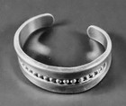 Taxco Mexico  925 Sterling Silver Cuff Bracelet Signed 31 6 Grams
