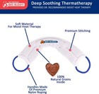Cold hot Therapy Neck Wrap By Carex - Reusable Heat cold Pack For Aches pain