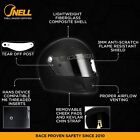 Conquer Snell Sa2020 Full Face Auto Racing Helmet   customer Return 