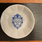 The Plaza Hotel New York Vintage Trinket Dish  White Porcelain Mid 20th Century 