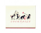 Vintage Mcm Mid Century Cocktail Party Invitation Cards  Penguins  1950s Unused