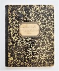 1904 Antique Hand Written Sketch Book German Sewing Clothing Children Patterns