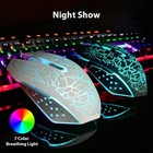 Wireless Usb Optical Mice Gaming Mouse 7 Color Led Backlit Rechargeable For Pc