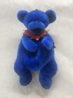 Grateful Dead Bear Steven Smith Liquid Blue Plush Backpack Rare Vintage No Strap