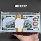 100 Pcs Prop Fake Toys Money Bank Games Cash Paper 100 Dollar Bills   Us Toys