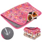 Waterproof Guinea Pig Blankets 3-pack   Washable Fleece Cage Liners For Small Pe
