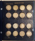 Nearly Complete  29  Coin 1937 - 1988 Canada Canadian Silver Half Dollar Set