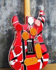 Electric Guitar Vintage 6 Strings Roasted Maple Neck With Strap Free Shipping