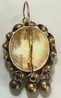Antique Victorian 14k Gold Hairwork Mourning Pendant 1800   s  Amsterdam Box
