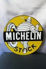 Michelin Stock     Vintage Bibendum Smoking Edition Metal Sign     50 Cm  19 7    