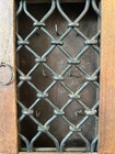 Vintage Wood   Metal Key Holder Hook Cabinet Wall Hang Unit