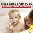 No Hole Baby Dinosaur Bath Toys For Toddler  12 Pcs Mold Free Kids Bathtub Pool