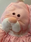 Fisher Price Puffalump Vintage Pink Bunny Rabbit Dress Plush 14  1986