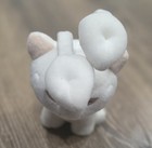 Neopets White Aisha Plush Stuffed Animal Toy 6  Yellow Collar No Hang Tag