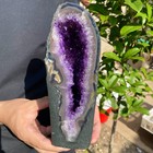 2030g Natural Amethyst Geode Quartz Cluster Crystal Specimen Healing