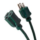 Outdoor Extension Cords Green Wire Sjtw Holiday Lighting Power 6 12 25 40 80 Ft