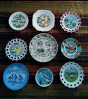 Vtg Souvenir Plates 31 -  15 99 On Any Two Plates -please Read Description Below