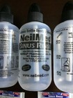 Lot Of 4 Neilmed Sinus Rinse Refillable Empty Bottles 8 Oz   4 Packets Exp 06 28
