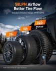 Wolfbox Tire Inflator Portable Air Compressor-air Pump12000mah 150psi For Car