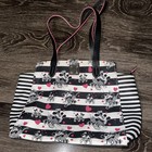 Dooney   Bourke Disney Mickey   Minnie Sweethearts Shoulder Shopper Tote Bag