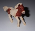 Schleich Shetland Foal Brown   White Horse Figure 2003 Retired 13608