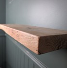 Floating Shelf     Solid Wood Floating Shelves - Handmade In Usa - 2 Inch Thick