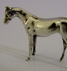 Good Sized 2 25inch Solid Sterling Silver Horse Figure C1920 Riding Antique
